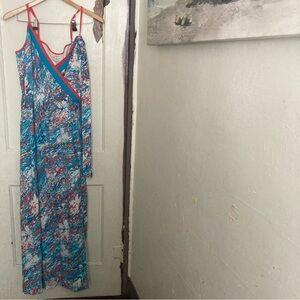 Bar III Women’s Abstract Maxi Dress size XL